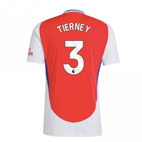 2024-2025 Arsenal Home Shirt (Tierney 3) 2024-2025 Arsenal Home Shirt (Tierney 3)