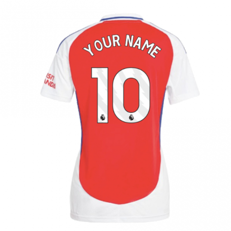 2024-2025 Arsenal Home Shirt (Womens) (Your Name) 2024-2025 Arsenal Home Shirt (Womens) (Your Name)