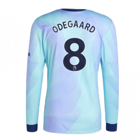2024-2025 Arsenal Long Sleeve Third Shirt (Odegaard 8) 2024-2025 Arsenal Long Sleeve Third Shirt (Odegaard 8)