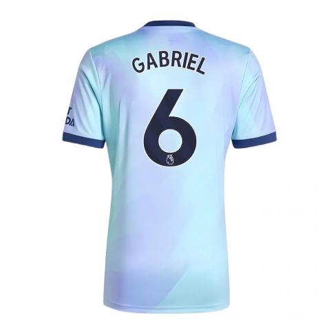 2024-2025 Arsenal Third Shirt (Gabriel 6) 2024-2025 Arsenal Third Shirt (Gabriel 6)
