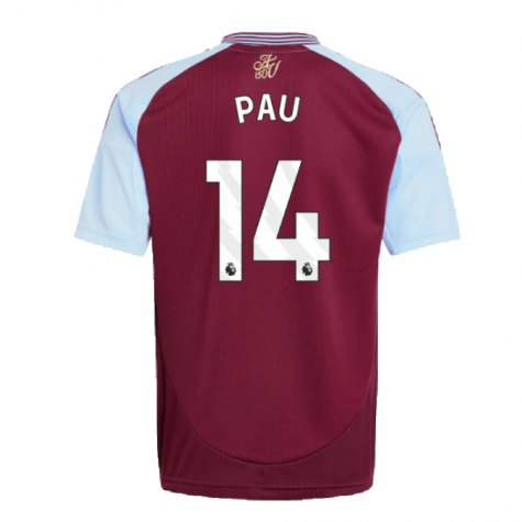 2024-2025 Aston Villa Home Shirt (Kids) (Pau 14) 2024-2025 Aston Villa Home Shirt (Kids) (Pau 14)