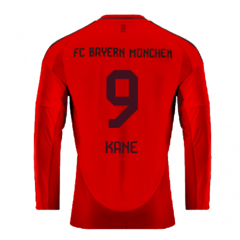 2024-2025 Bayern Munich Long Sleeve Home Shirt (Kane 9) 2024-2025 Bayern Munich Long Sleeve Home Shirt (Kane 9)