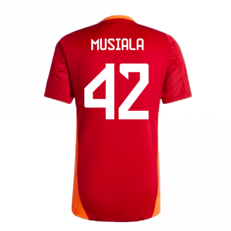 2024-2025 Bayern Munich Training Shirt (Red) (Musiala 42) 2024-2025 Bayern Munich Training Shirt (Red) (Musiala 42)