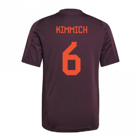 2024-2025 Bayern Munich Training Shirt (Shadow Maroon) - Kids (Kimmich 6) 2024-2025 Bayern Munich Training Shirt (Shadow Maroon) - Kids (Kimmich 6)