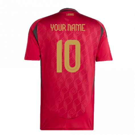 2024-2025 Belgium Home Fan Shirt (Kids) (Your Name) 2024-2025 Belgium Home Fan Shirt (Kids) (Your Name)