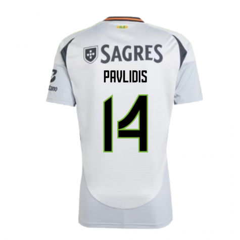 2024-2025 Benfica Third Shirt (Pavlidis 14) 2024-2025 Benfica Third Shirt (Pavlidis 14)