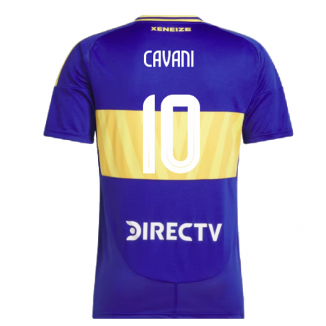 2024-2025 Boca Juniors Home Shirt (Cavani 10) 2024-2025 Boca Juniors Home Shirt (Cavani 10)