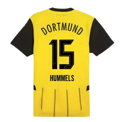 2024-2025 Borussia Dortmund Authentic Home Shirt (Hummels 15) 2024-2025 Borussia Dortmund Authentic Home Shirt (Hummels 15)