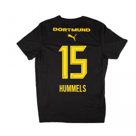 2024-2025 Borussia Dortmund Casuals Tee (Black) (Hummels 15) 2024-2025 Borussia Dortmund Casuals Tee (Black) (Hummels 15)