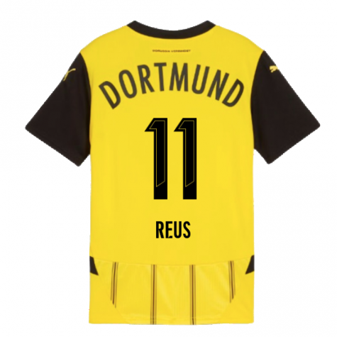 2024-2025 Borussia Dortmund Home Shirt (Kids) (Reus 11) 2024-2025 Borussia Dortmund Home Shirt (Kids) (Reus 11)