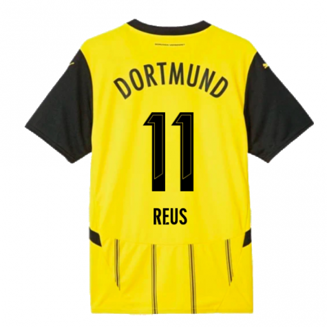 2024-2025 Borussia Dortmund Home Shirt (Reus 11) 2024-2025 Borussia Dortmund Home Shirt (Reus 11)