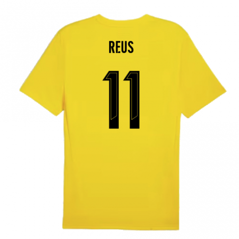 2024-2025 Borussia Dortmund Training Shirt (Yellow) (Reus 11) 2024-2025 Borussia Dortmund Training Shirt (Yellow) (Reus 11)