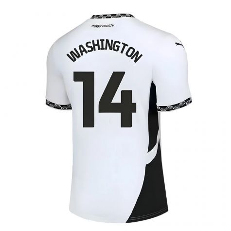 2024-2025 Derby County Home Shirt (Kids) (Washington 14) 2024-2025 Derby County Home Shirt (Kids) (Washington 14)