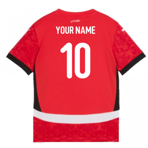 2024-2025 Egypt Home Shirt (Kids) (Your Name) 2024-2025 Egypt Home Shirt (Kids) (Your Name)