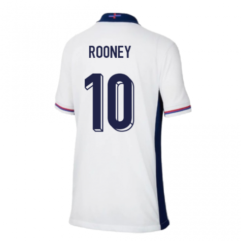 2024-2025 England Home Shirt (Kids) (Rooney 10) 2024-2025 England Home Shirt (Kids) (Rooney 10)