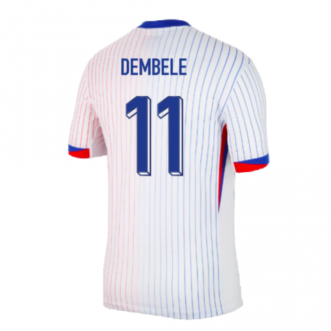 2024-2025 France Away Shirt (Dembele 11) 2024-2025 France Away Shirt (Dembele 11)