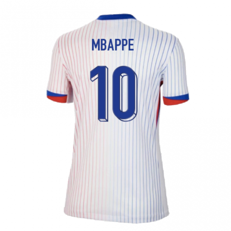2024-2025 France Away Shirt (Womens) (Mbappe 10) 2024-2025 France Away Shirt (Womens) (Mbappe 10)