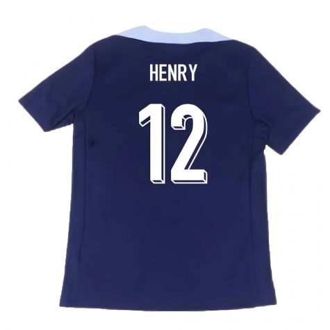 2024-2025 France Dri-Fit Strike Training Shirt (Navy) (Henry 12) 2024-2025 France Dri-Fit Strike Training Shirt (Navy) (Henry 12)