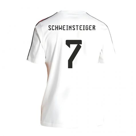 2024-2025 Germany 3S DNA Tee (White) (SCHWEINSTEIGER 7) 2024-2025 Germany 3S DNA Tee (White) (SCHWEINSTEIGER 7)