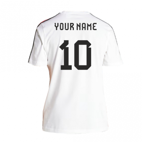 2024-2025 Germany 3S DNA Tee (White) (Your Name) 2024-2025 Germany 3S DNA Tee (White) (Your Name)