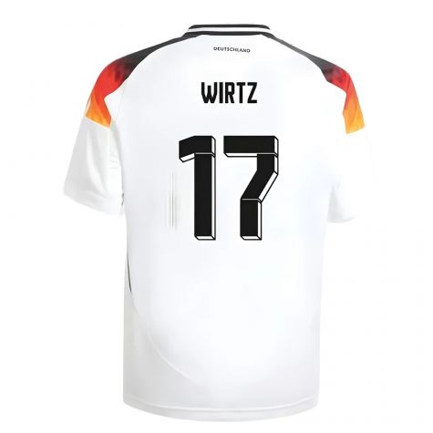 2024-2025 Germany Home Shirt (Kids) (Wirtz 17) 2024-2025 Germany Home Shirt (Kids) (Wirtz 17)