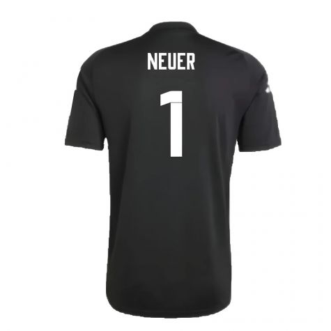 2024-2025 Germany Pre-Match Shirt (Black) (Neuer 1) 2024-2025 Germany Pre-Match Shirt (Black) (Neuer 1)