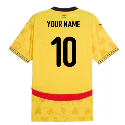 2024-2025 Ghana Away Shirt (Your Name) 2024-2025 Ghana Away Shirt (Your Name)
