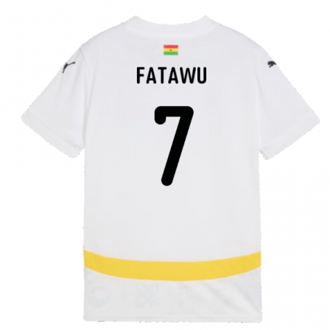 2024-2025 Ghana Home Shirt (Kids) (Fatawu 7) 2024-2025 Ghana Home Shirt (Kids) (Fatawu 7)