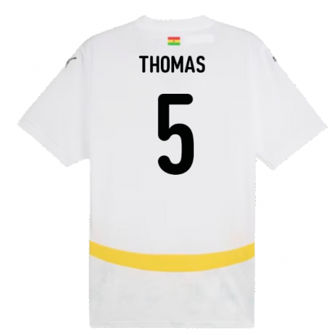 2024-2025 Ghana Home Shirt (Thomas 5) 2024-2025 Ghana Home Shirt (Thomas 5)