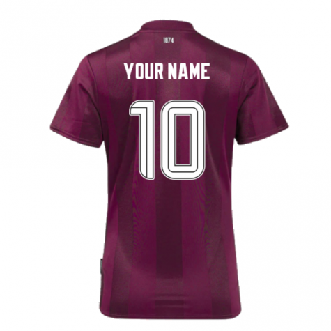 2024-2025 Hearts Home Shirt (Womens) (Your Name) 2024-2025 Hearts Home Shirt (Womens) (Your Name)