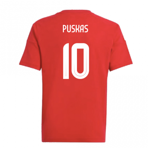 2024-2025 Hungary Home FAN Shirt (Kids) (PUSKAS 10) 2024-2025 Hungary Home FAN Shirt (Kids) (PUSKAS 10)
