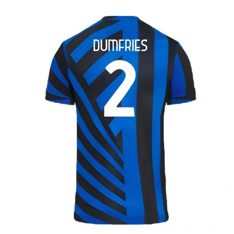2024-2025 Inter Milan Home Shirt (Dumfries 2) 2024-2025 Inter Milan Home Shirt (Dumfries 2)