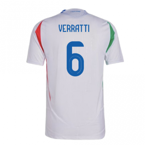 2024-2025 Italy Authentic Away Shirt (VERRATTI 6) 2024-2025 Italy Authentic Away Shirt (VERRATTI 6)
