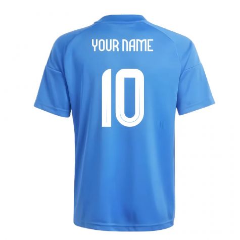 2024-2025 Italy Home Fan Jersey (Kids) (Your Name) 2024-2025 Italy Home Fan Jersey (Kids) (Your Name)