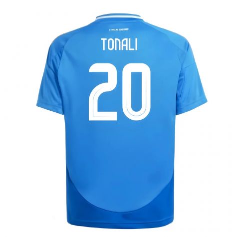 2024-2025 Italy Home Shirt (Kids) (TONALI 20) 2024-2025 Italy Home Shirt (Kids) (TONALI 20)