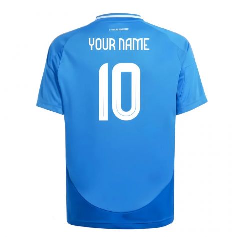 2024-2025 Italy Home Shirt (Kids) (Your Name) 2024-2025 Italy Home Shirt (Kids) (Your Name)