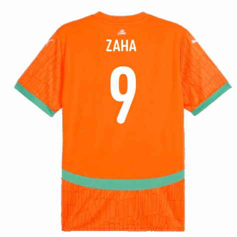 2024-2025 Ivory Coast Home Shirt (Zaha 9) 2024-2025 Ivory Coast Home Shirt (Zaha 9)