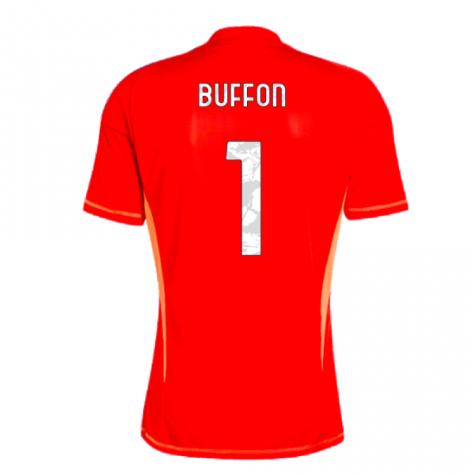 2024-2025 Juventus Home Goalkeeper Shirt (Red) (Buffon 1) 2024-2025 Juventus Home Goalkeeper Shirt (Red) (Buffon 1)