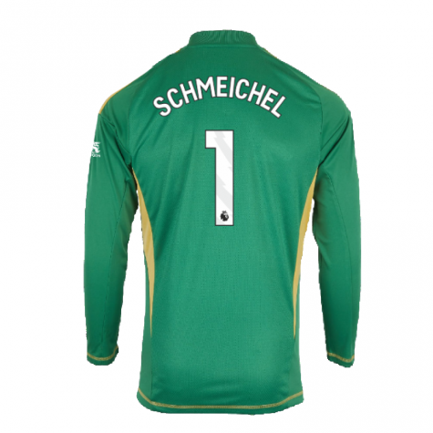 2024-2025 Leicester City Home Goalkeeper Shirt (Green) - Kids (Schmeichel 1) 2024-2025 Leicester City Home Goalkeeper Shirt (Green) - Kids (Schmeichel 1)