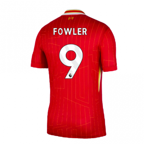 2024-2025 Liverpool Home Shirt (Fowler 9) 2024-2025 Liverpool Home Shirt (Fowler 9)