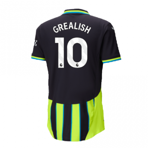 2024-2025 Man City Away Authentic Shirt w/packaging (Grealish 10) 2024-2025 Man City Away Authentic Shirt w/packaging (Grealish 10)