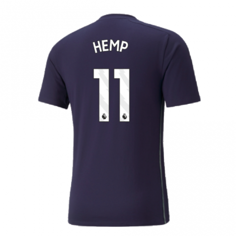 2024-2025 Man City Casuals Tee (Navy) (Hemp 11) 2024-2025 Man City Casuals Tee (Navy) (Hemp 11)