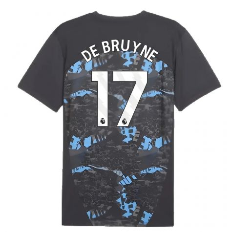 2024-2025 Man City Prematch SS Jersey (Strong Gray) (De Bruyne 17) 2024-2025 Man City Prematch SS Jersey (Strong Gray) (De Bruyne 17)