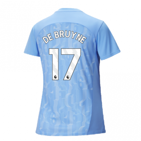 2024-2025 Man City Prematch SS Shirt (Light Blue) - Womens (De Bruyne 17) 2024-2025 Man City Prematch SS Shirt (Light Blue) - Womens (De Bruyne 17)