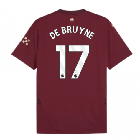 2024-2025 Man City Third Shirt (De Bruyne 17) 2024-2025 Man City Third Shirt (De Bruyne 17)