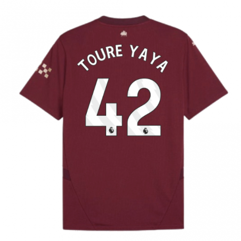 2024-2025 Man City Third Shirt (Toure Yaya 42) 2024-2025 Man City Third Shirt (Toure Yaya 42)