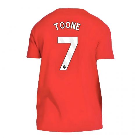 2024-2025 Man Utd DNA Tee (Red) (Toone 7) 2024-2025 Man Utd DNA Tee (Red) (Toone 7)