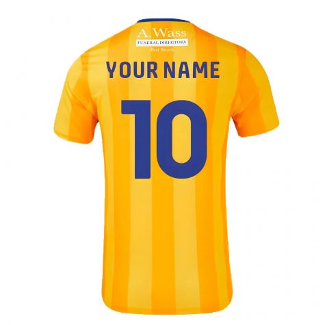 2024-2025 Mansfield Town Home Shirt (Your Name) 2024-2025 Mansfield Town Home Shirt (Your Name)