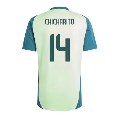2024-2025 Mexico Training Jersey (Green) (CHICHARITO 14) 2024-2025 Mexico Training Jersey (Green) (CHICHARITO 14)