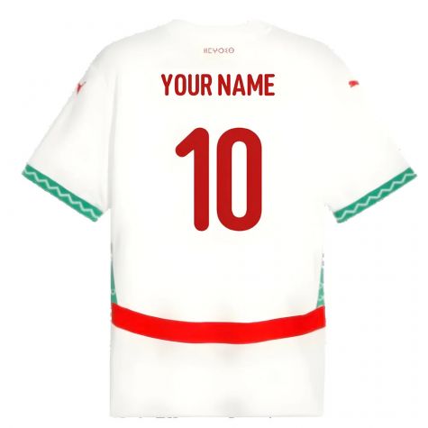 2024-2025 Morocco Away Shirt (Your Name) 2024-2025 Morocco Away Shirt (Your Name)